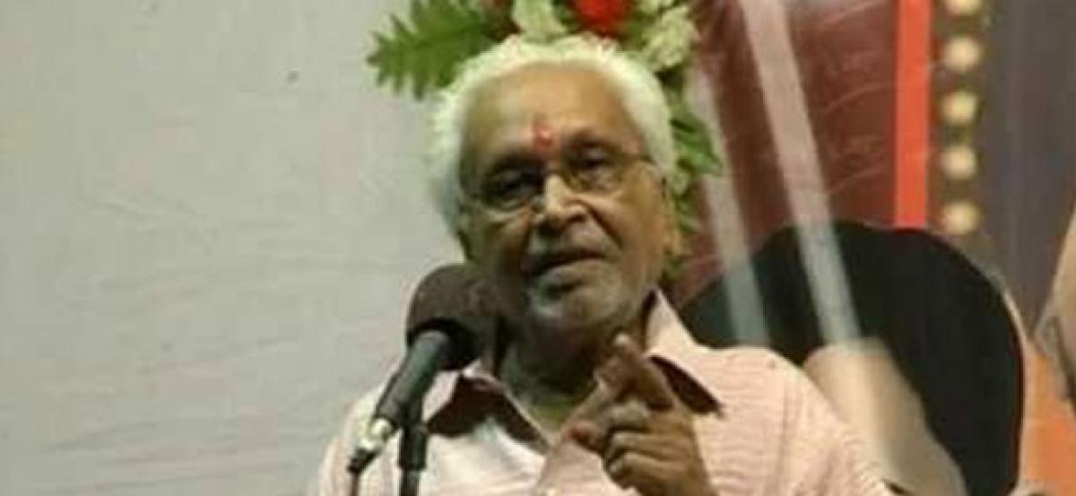 Noted lyricist, poet Balkavi Bairagi dies