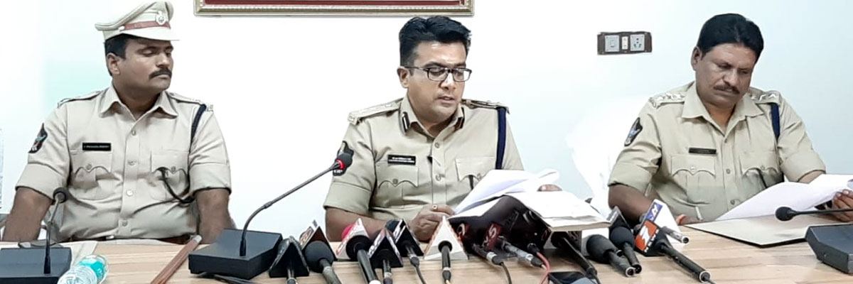 Crime rate reduced in Srikakulam