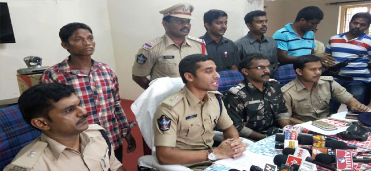 East Godavari police arrest Maoist Medivi Maasa alias Subhash