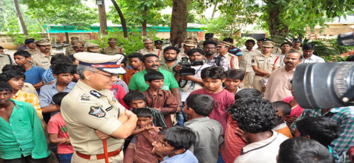 Police rescue 54 children