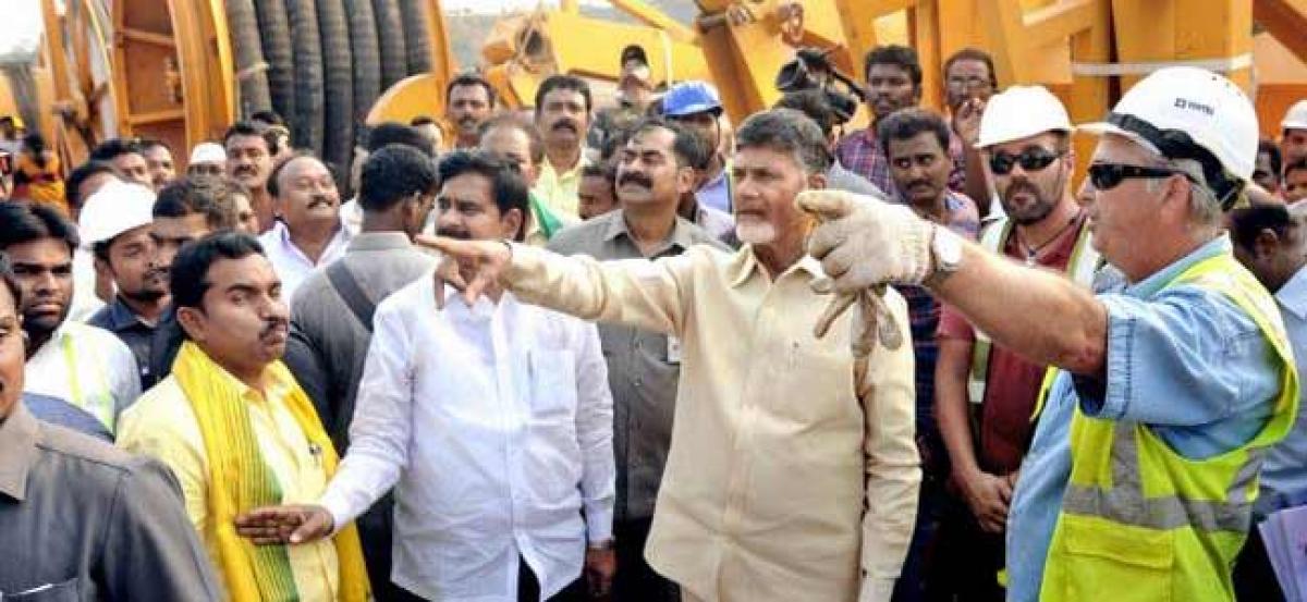Will complete Polavaram come what may: Chandrababu