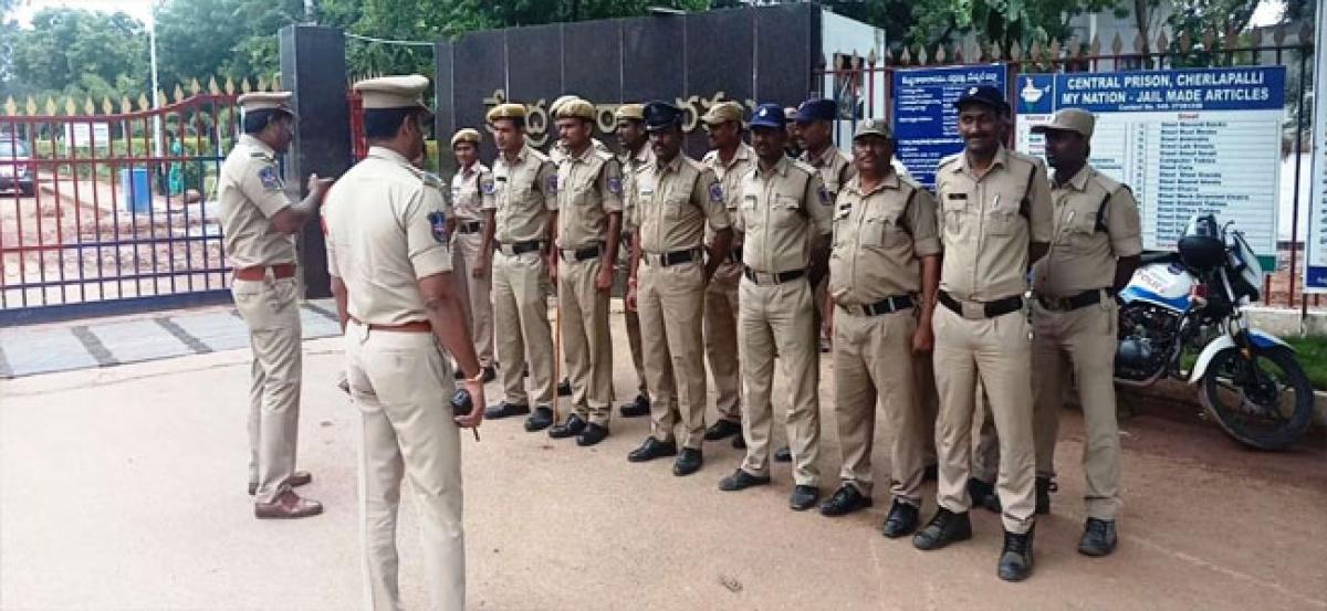Security tightened at Cherlapally Central Prison