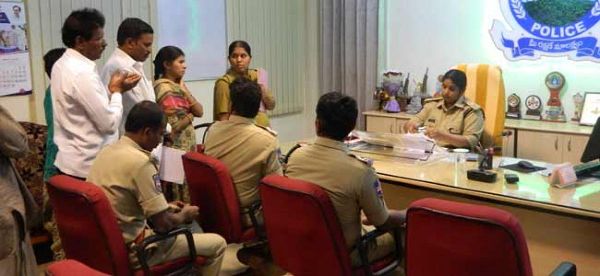 Vikarabad SP receives 8 pleas seeking justice