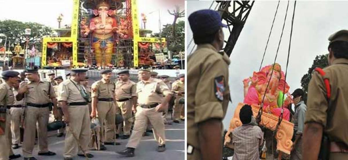 Hyderabad: 19,000 policemen deployed for Ganesh immersion