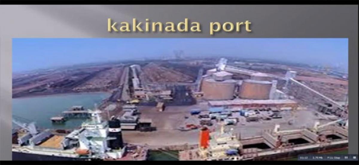 Smart Port services launched in Kakinada