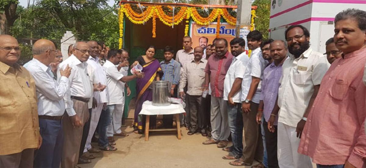 Corporator inaugurates water kiosk