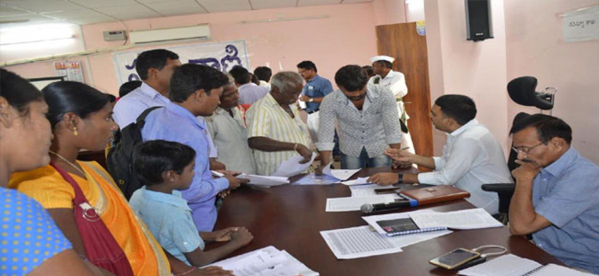 Siddipet Prajavani receives 59 applications