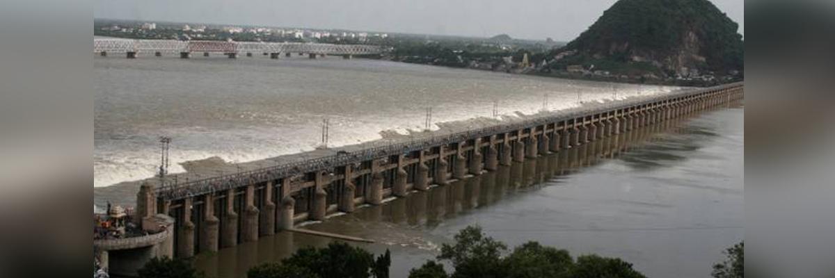 Officials to release 5000 cusecs of water from Prakasam barrage