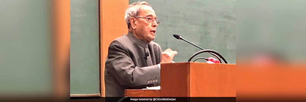 India should have been USD 5-6 trillion economy by now: Pranab Mukherjee