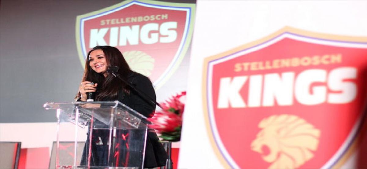 Preity names it Stellenbosch Kings