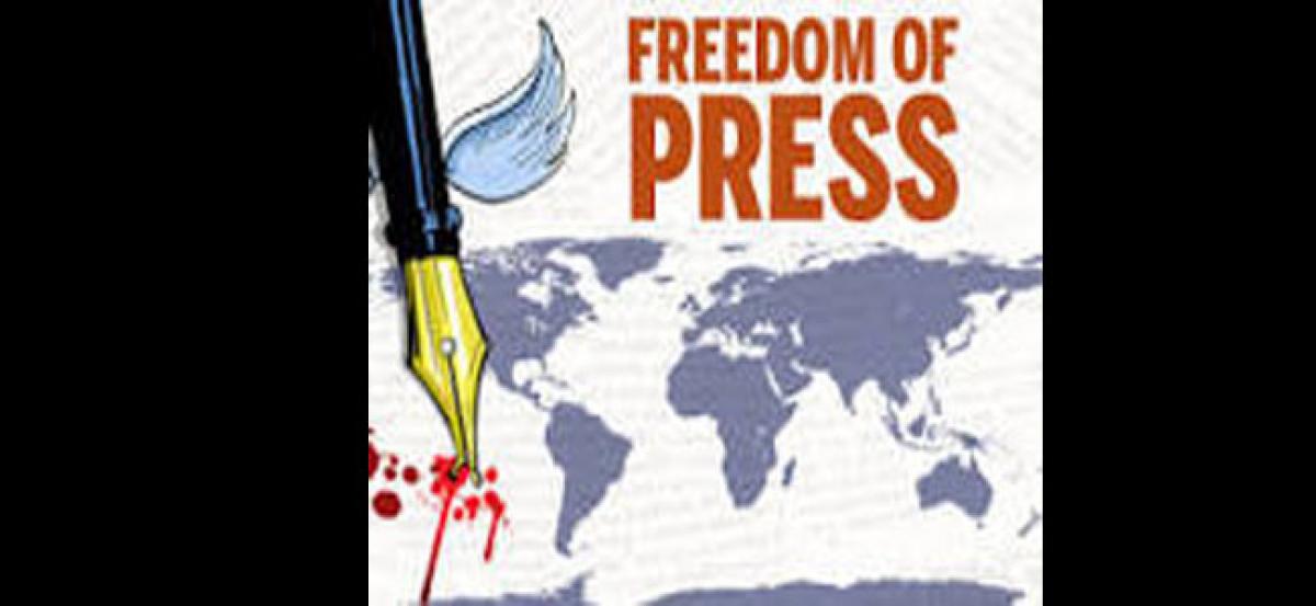 India’s press freedom index drops by 3 points