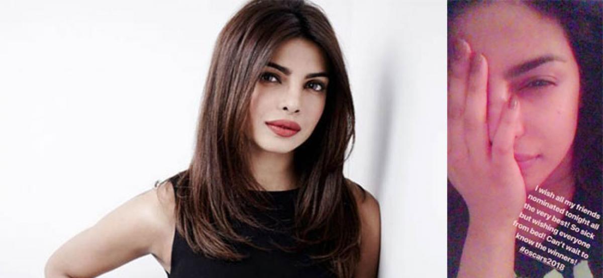 Why Priyanka absent for Oscars?