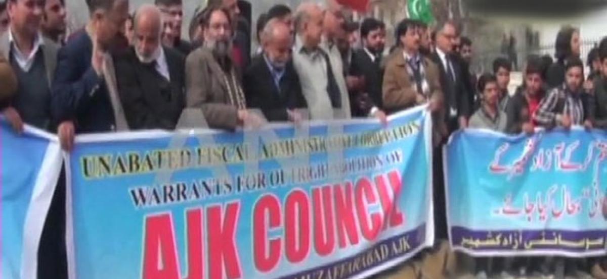 Massive anti-Pak protests continue in PoK