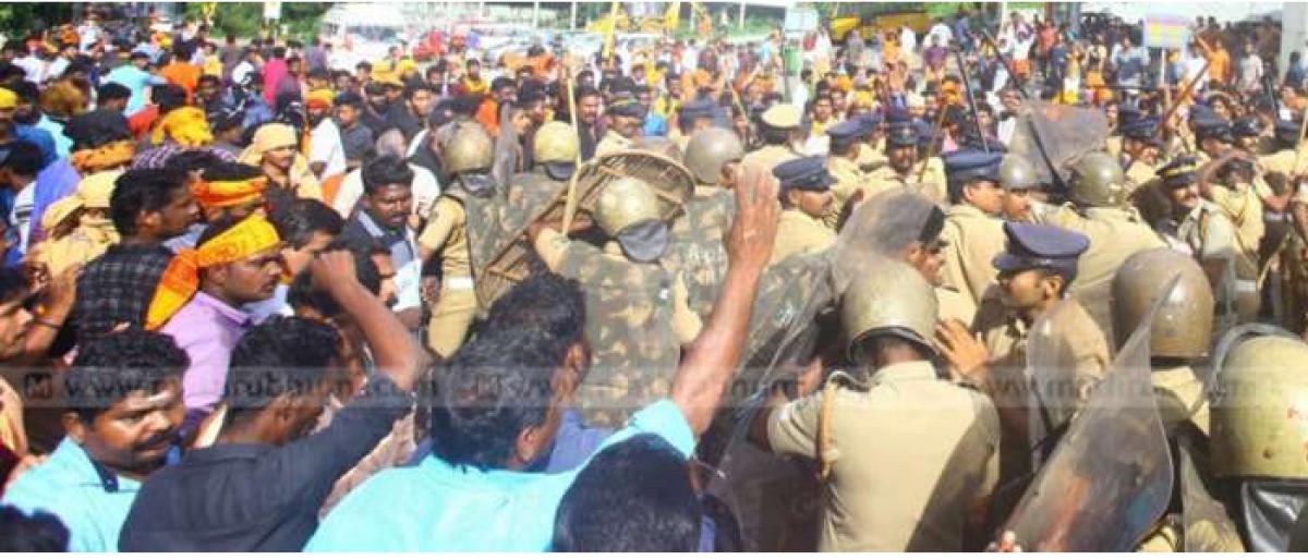 Over 2,000 Sabarimala protesters arrested