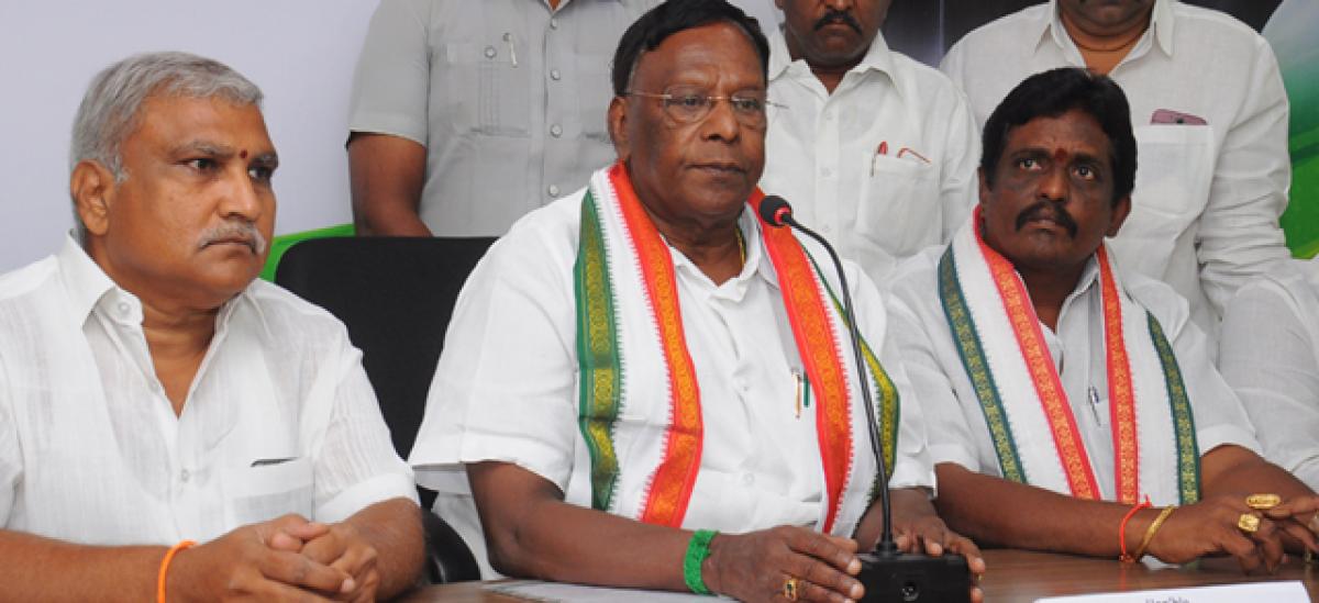 Telugu people will teach a lesson to BJP, says Puducherry CM