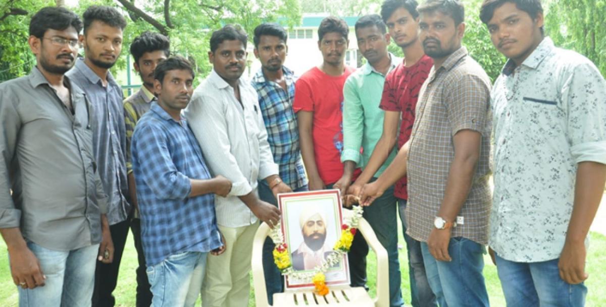 Shaheed Udham Singh death anniversary observed