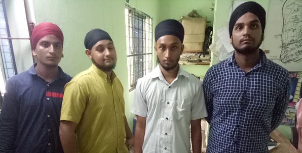 Four Punjabi youth arrested