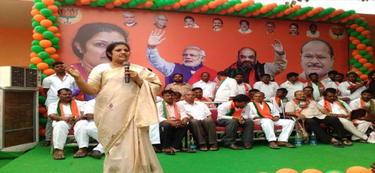 NDA will fulfil promises made to state: Purandeswari