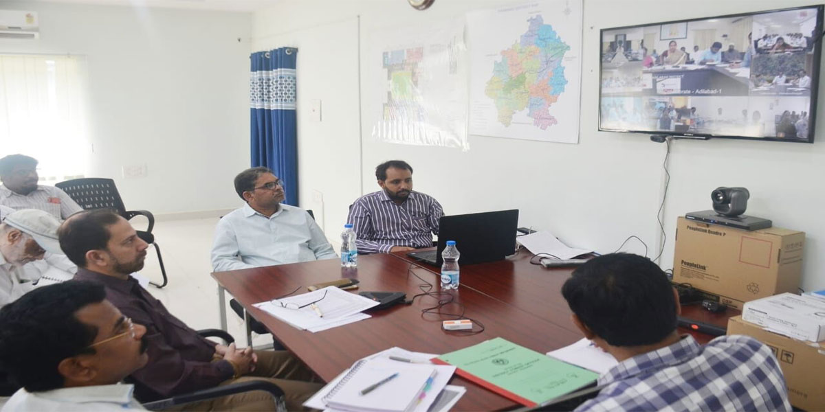 Chief Secretary SK Joshi reviews progress of works in district
