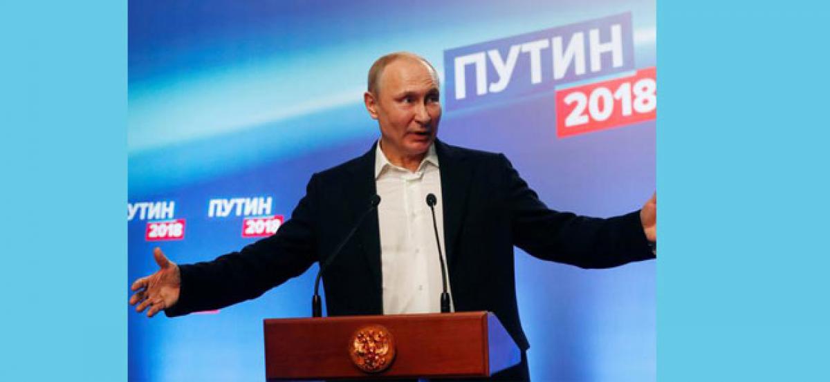 Putin wins presidential elections