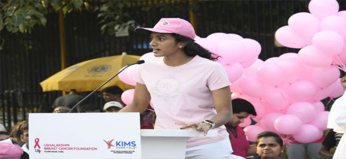 I will take part in cancer awareness walk every year: Sindhu