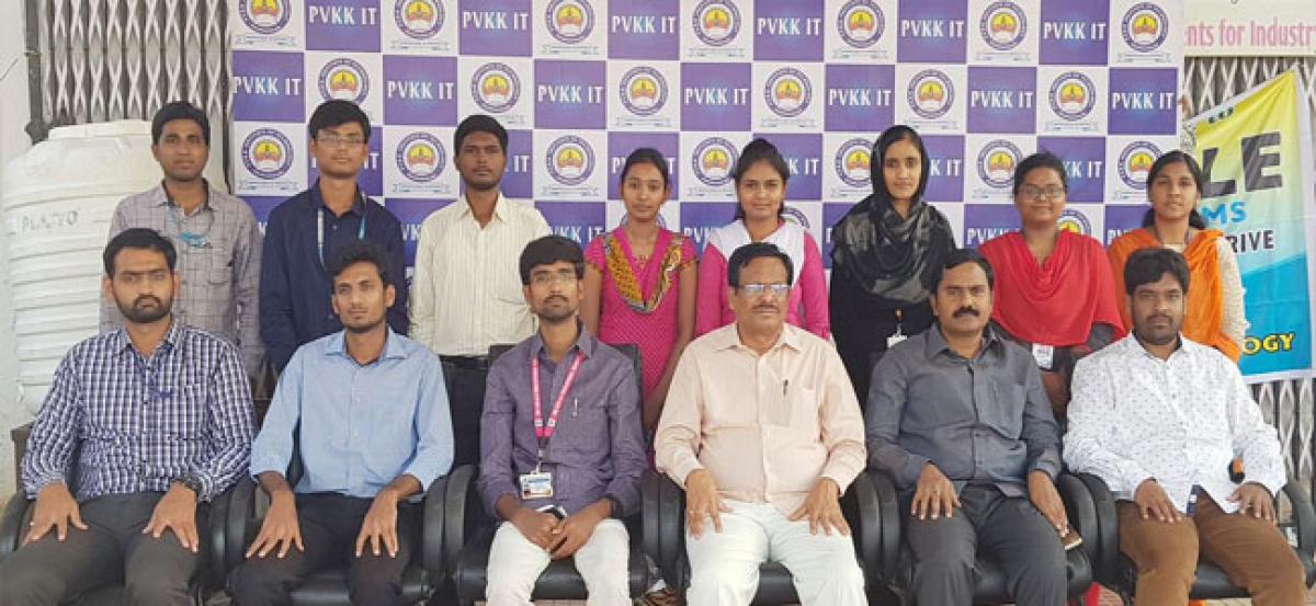 Campus recruitment at PVKK