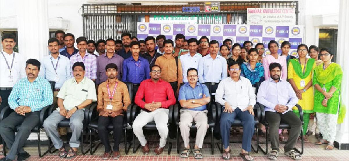 PVKKIT students secure jobs in Muthoot Finance