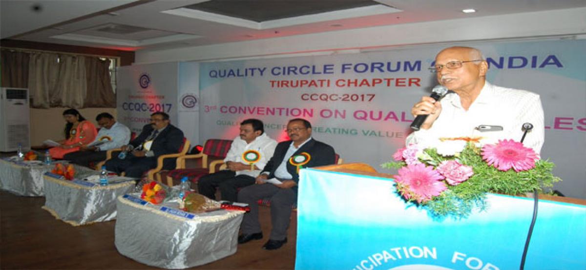 Industries should strive for quality: Galla Ramachandra