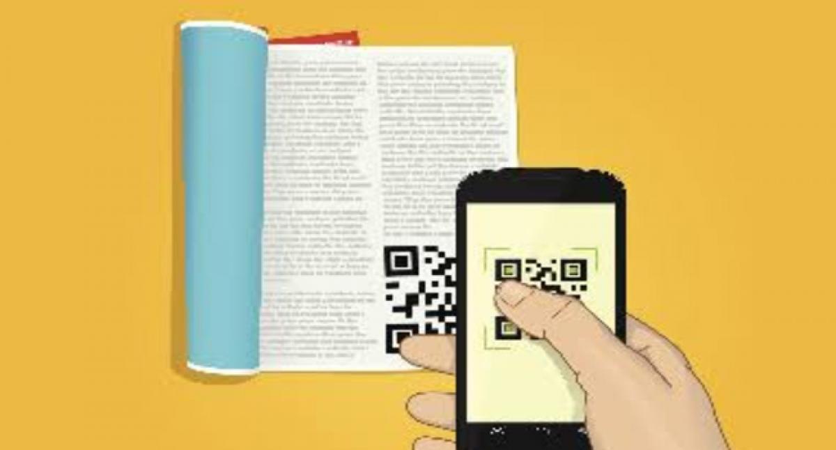 QR code-enabled books shortage hits students