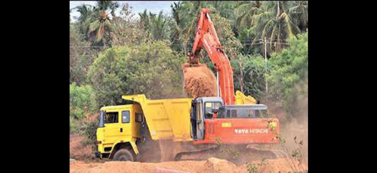 Quarry exploitation caught by CAG with the help of Google maps