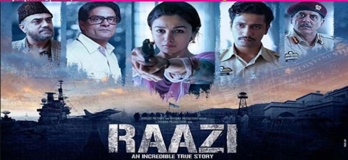 Raazi enters 100-crore club