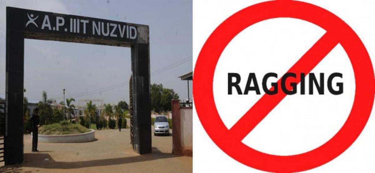 54 students of IIIT Nuzvid suspended for ragging