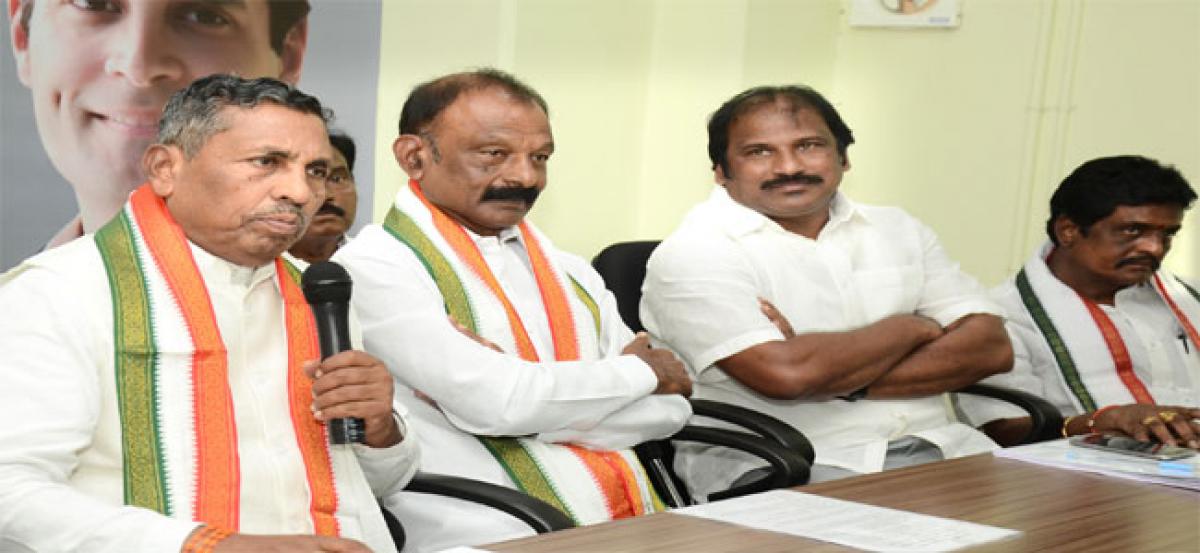 Chandrababu Naidu ,Jaganmohan Reddy as traitors