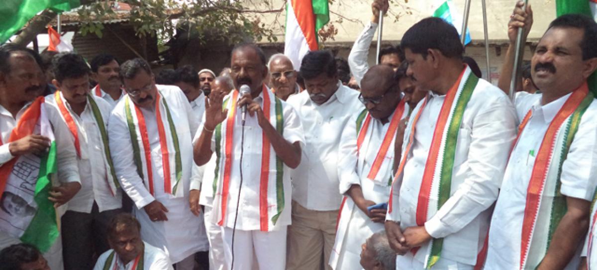 Special Category Status: Congress accuses TDP, BJP of adopting double standards
