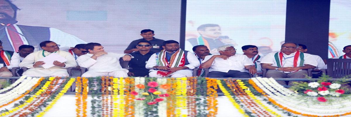 Rahul Gandhi show boosts morale of party cadre