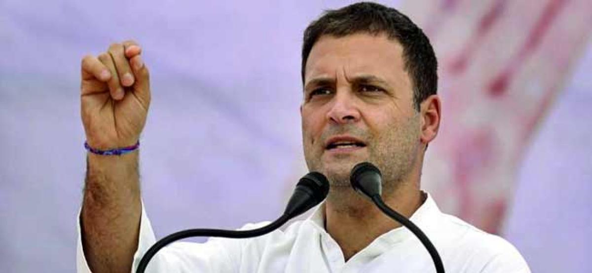 Demonetisation hurt poor, benefited rich: Rahul Gandhi in Chhattisgarh