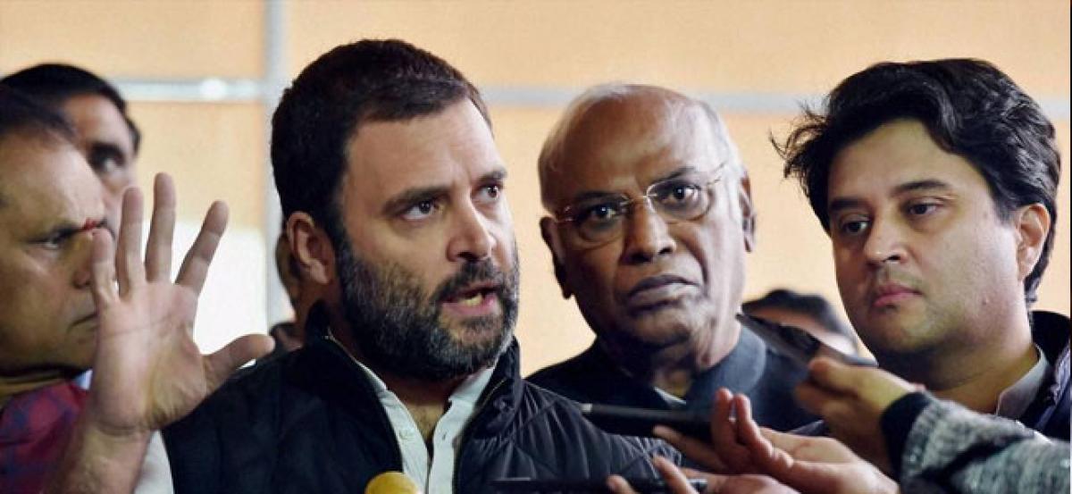 Rahul criticises demonetisation