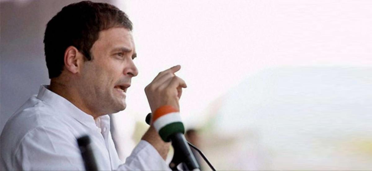 Rahul Gandhi hits out at AAP, BJP over redevelopment project in South Delhi