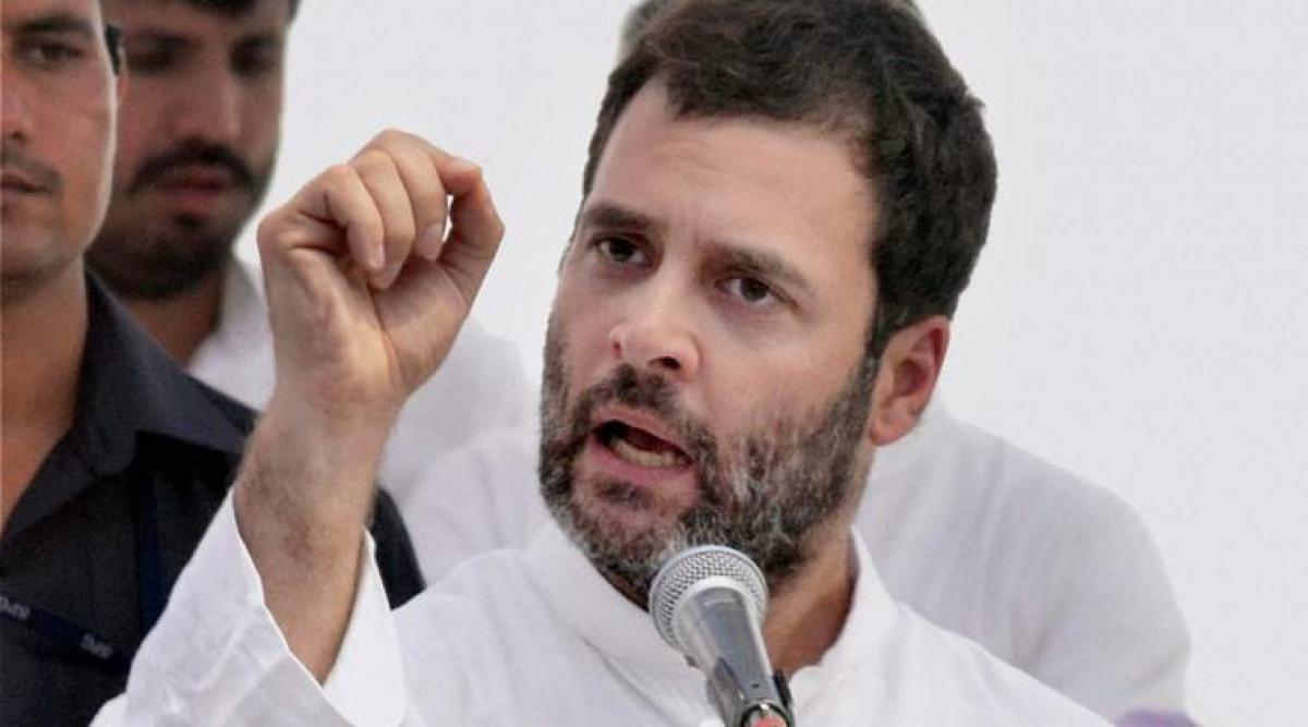 Congress, BJP spar over attack on Rahul in LS