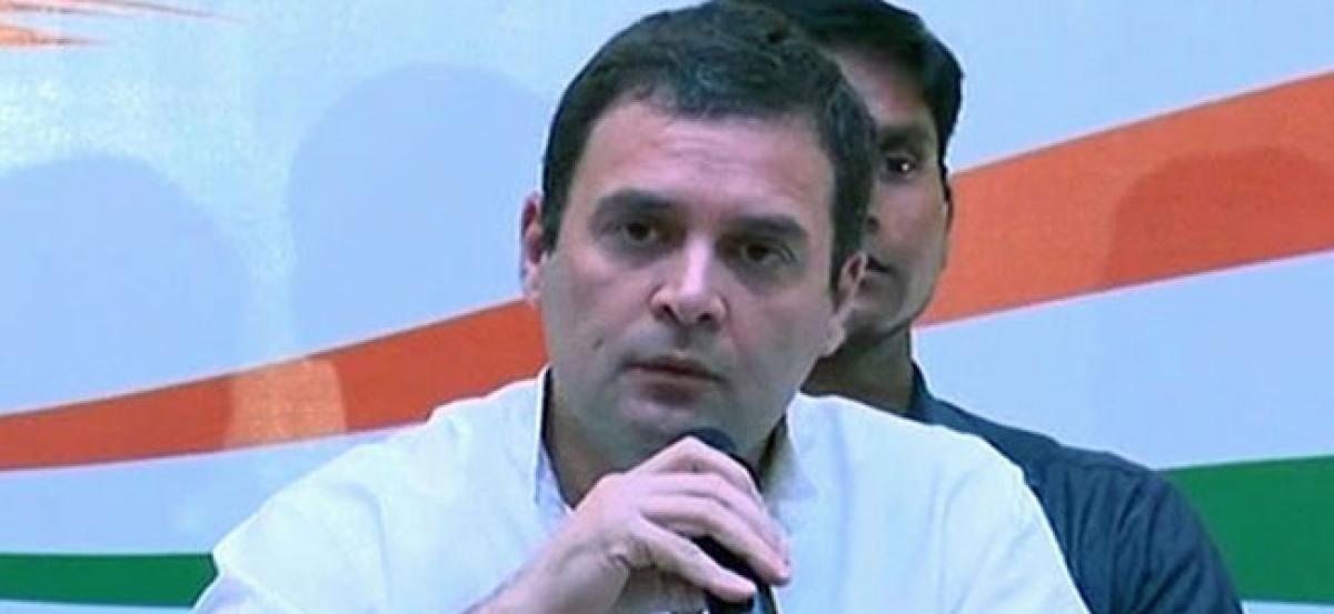 PM Modi does not discuss fundamental issues: Rahul Gandi