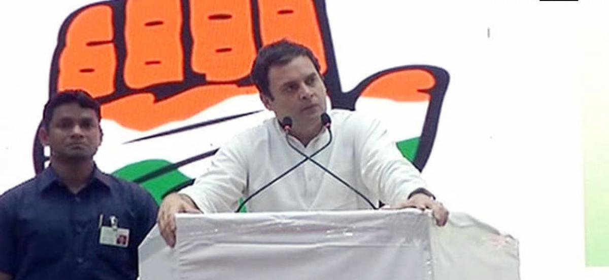 Rahul accuses RSS of capturing independent institutions