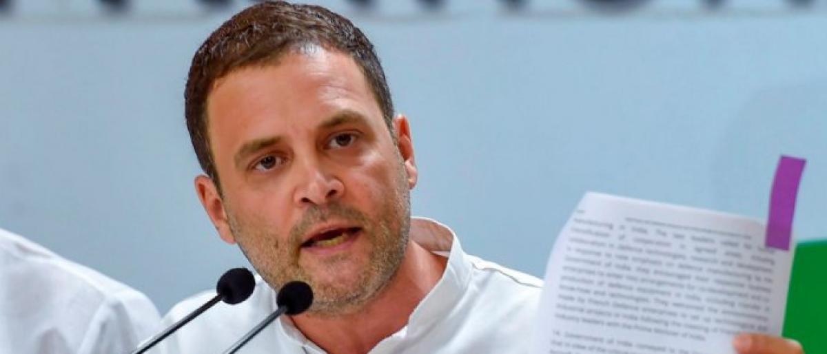 Rahul Gandhi confirms 14 seats for TDP, eight for TJS