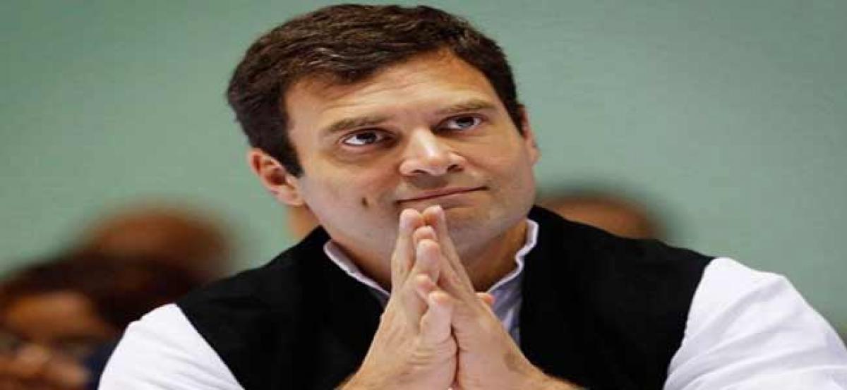 Cong. respects the chair of PM, says Rahul Gandhi