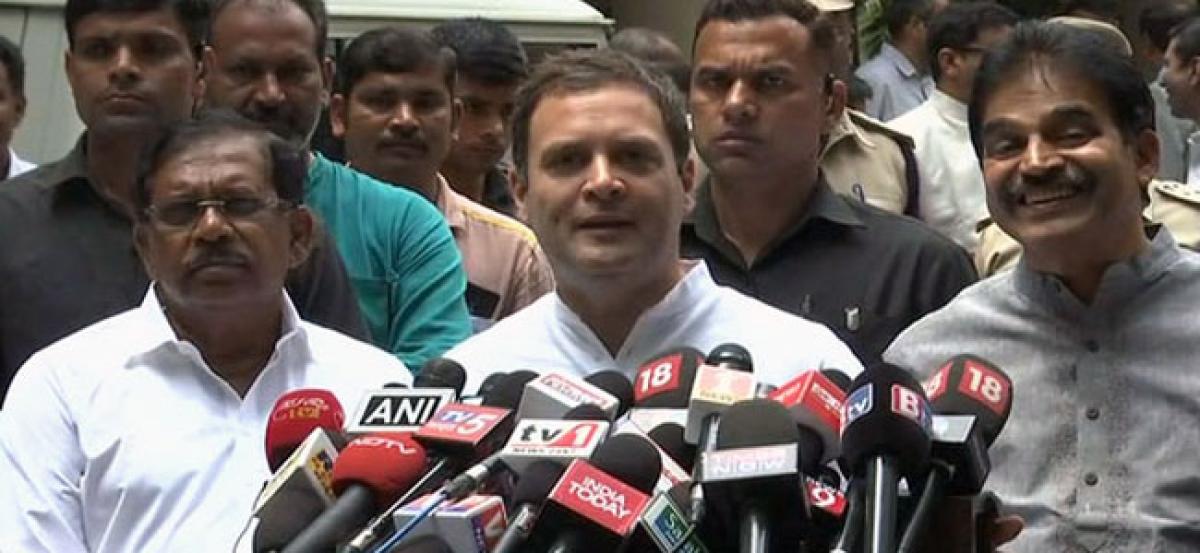 BJP being led by murder accused Amit Shah: Rahul