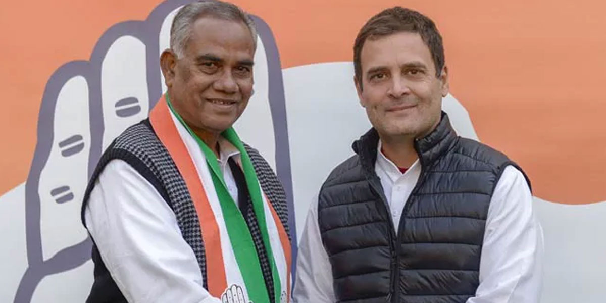 JDUs Jharkhand State President Joins Congress, Welcomed By Rahul Gandhi