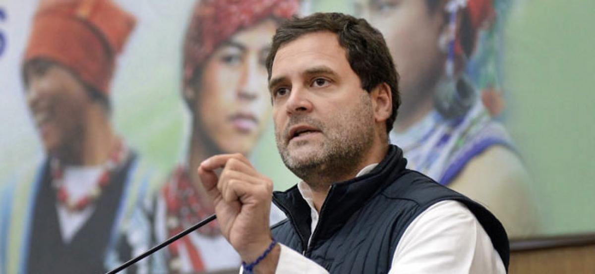 CBSE paper leak: Rahul accuses RSS, BJP for destroying institutions