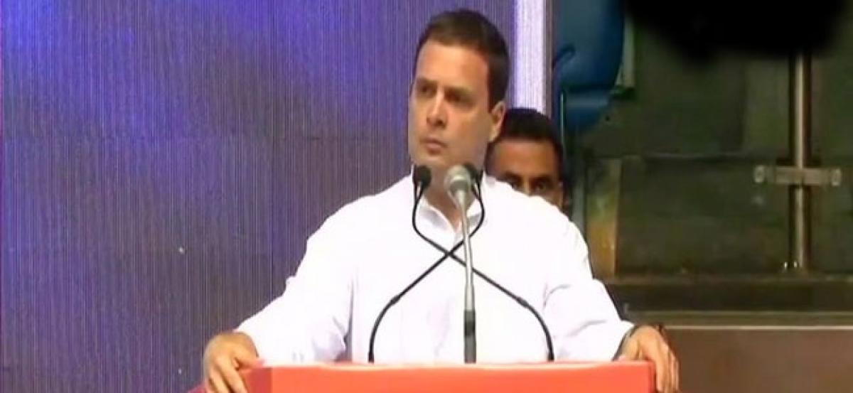 Congress will not allow BJP, RSS to touch Constitution: Rahul Gandhi