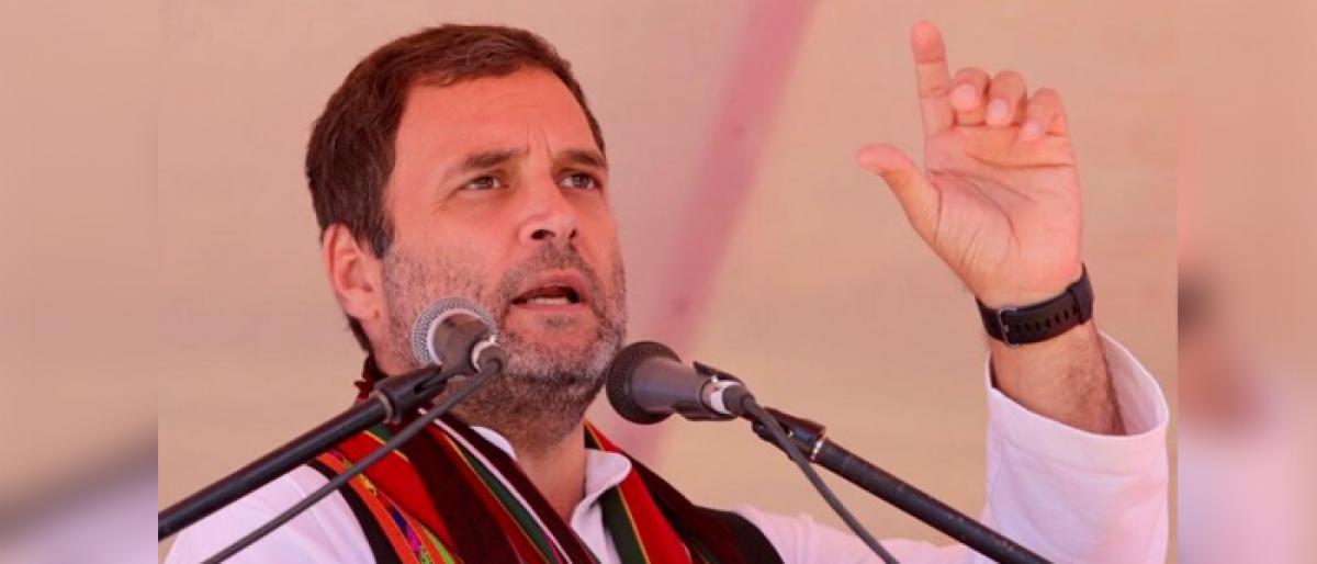 In first Mizoram rally, Rahul says BJP, RSS know very well they will lose LS polls