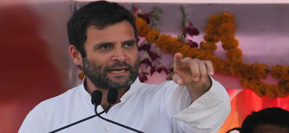 Hasty roll out of GST caused unemployment: Rahul