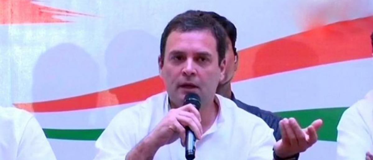 Media report on Rahul Gandhi being twisted: Congress hits back at BJP